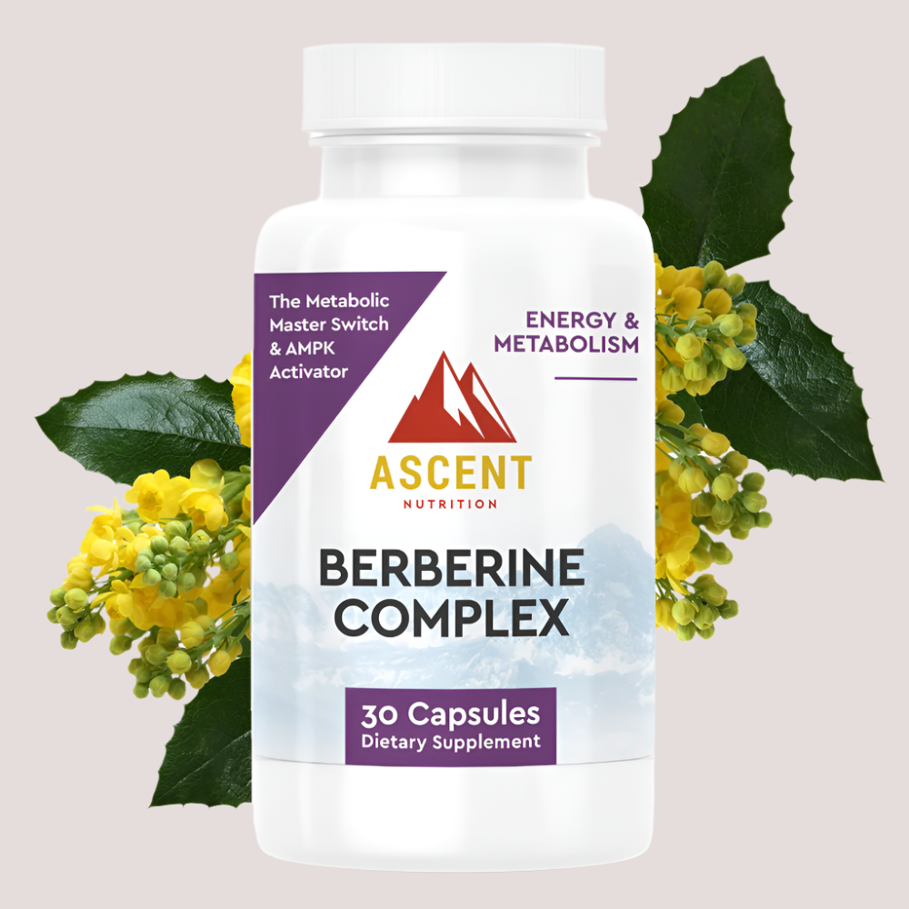 Berberine Complex, 30 Capsules, 500 mg each by Ascent Nutrition