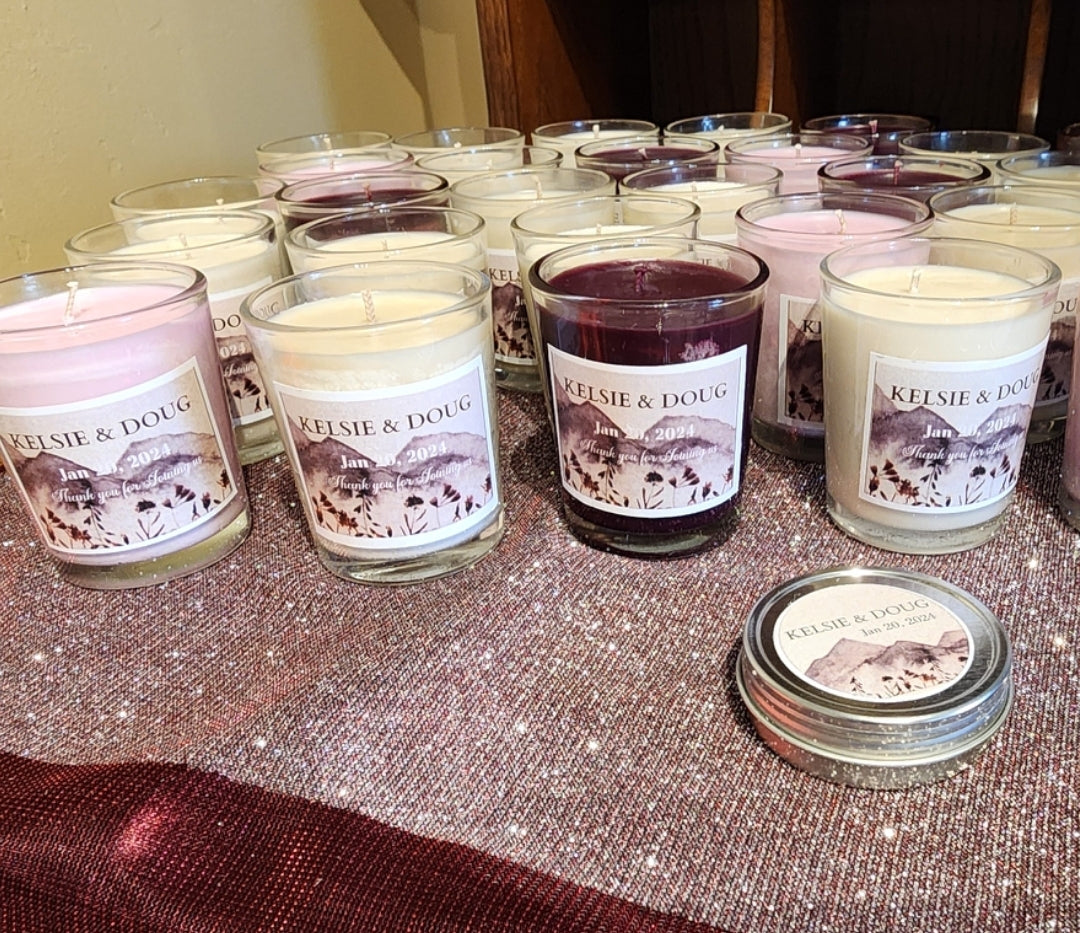 Wedding, Baby Shower and Celebration Candles by HarleyRae