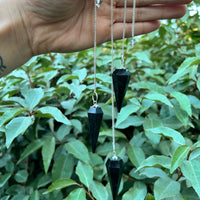 BLACK OBSIDIAN PENDULUM
