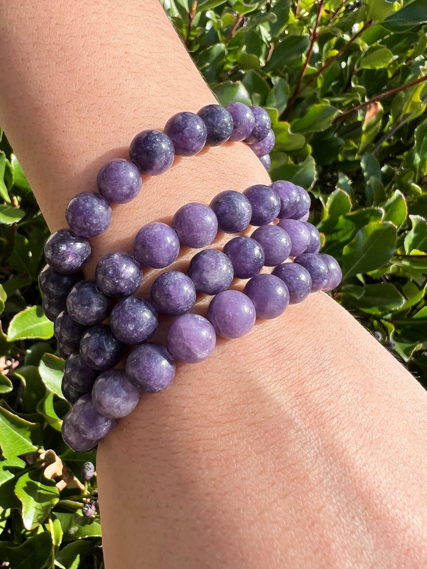 LEPIDOLITE BRACELET