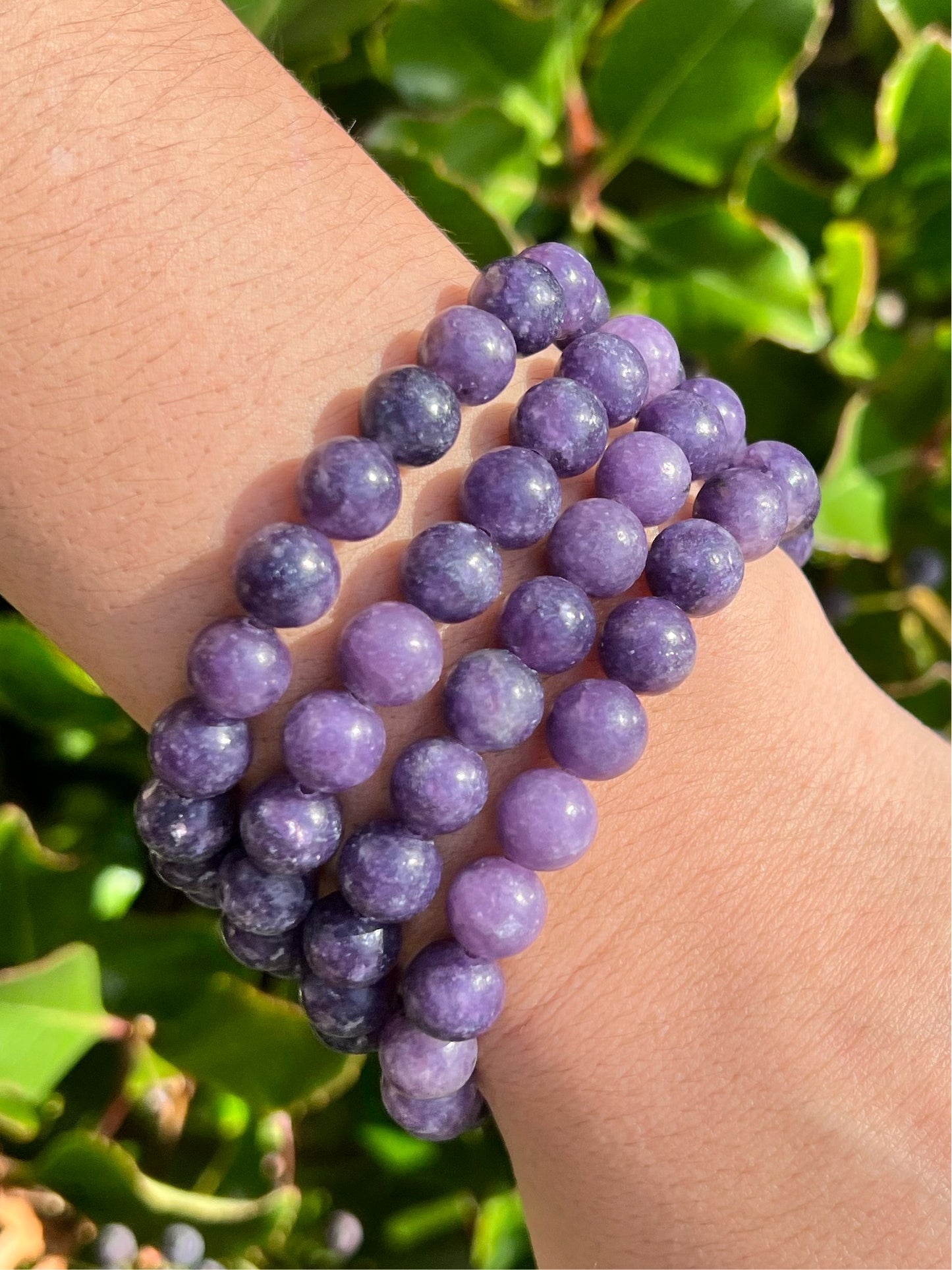 LEPIDOLITE BRACELET