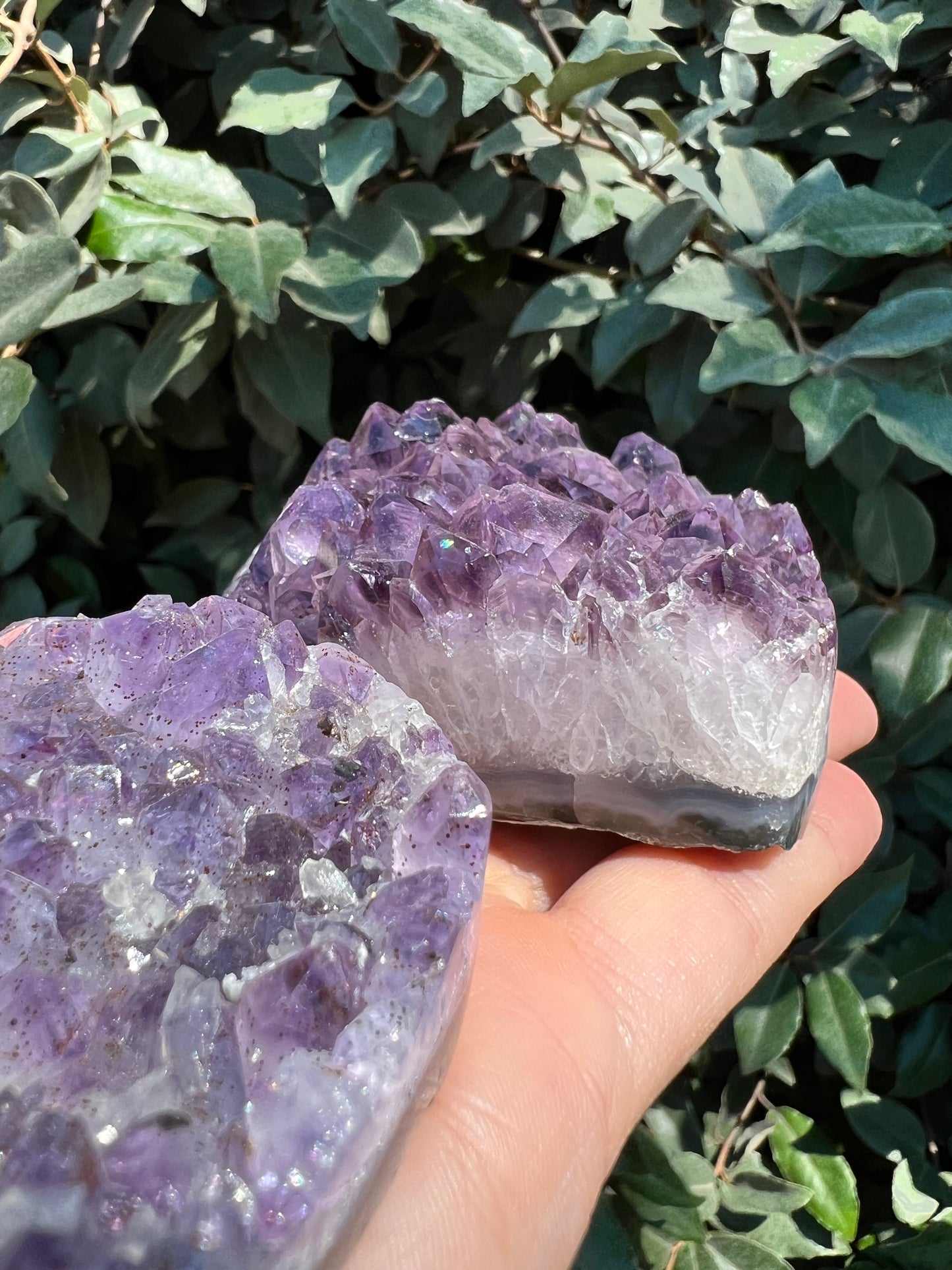 AMETHYST HEART GEODE