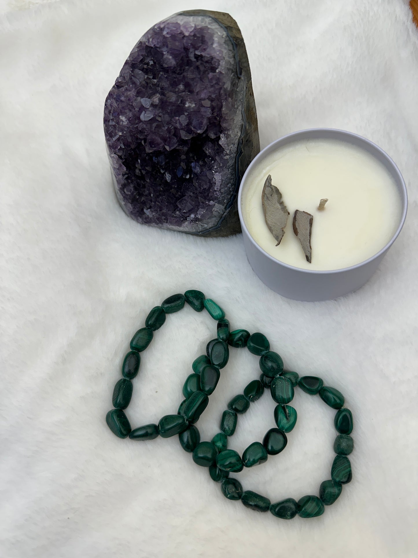 MALACHITE NUGGET BRACELET