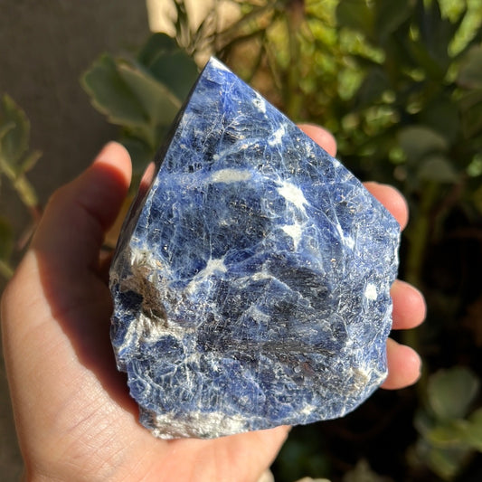 SODALITE TOP POLISHED POINT