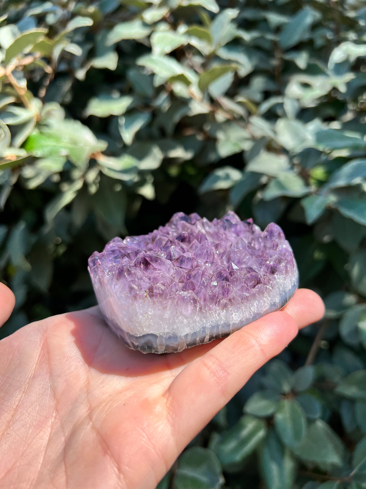 AMETHYST HEART GEODE