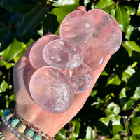 ROSE QUARTZ MEDALLION
