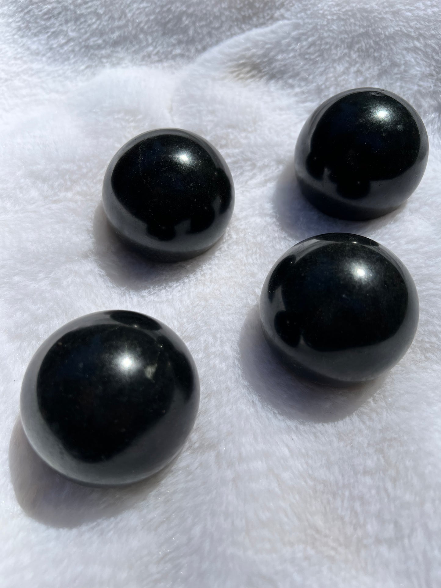 BLACK TOURMALINE SPHERE