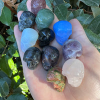 MYSTERY SKULL CARVING