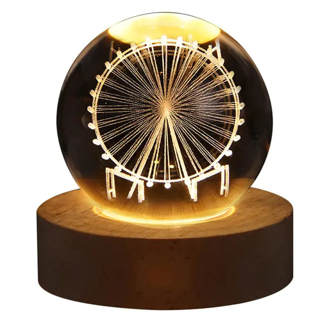 Crystal Ball Lamp