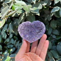 AMETHYST HEART GEODE