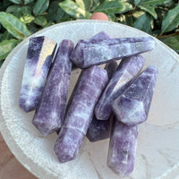 LEPIDOLITE DOUBLE TERMINATED POINT