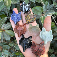 MYSTERY WOLF CARVING