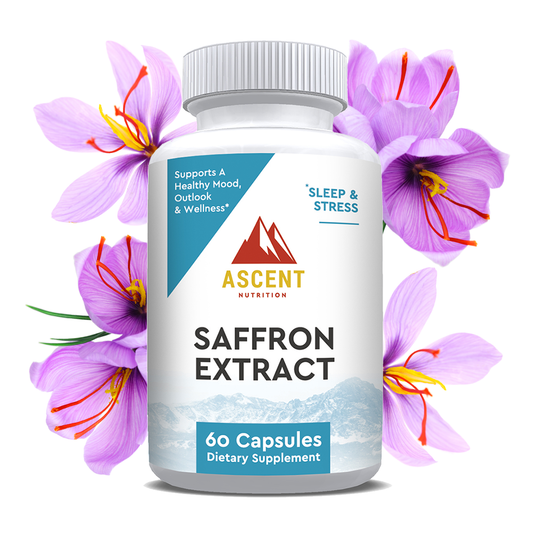 Saffron Extract, 60 Capsules, 88.5 mg each by Ascent Nutrition
