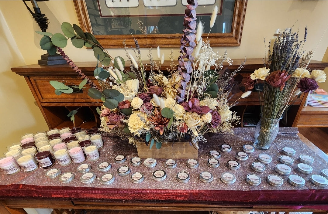 personalized wedding candles