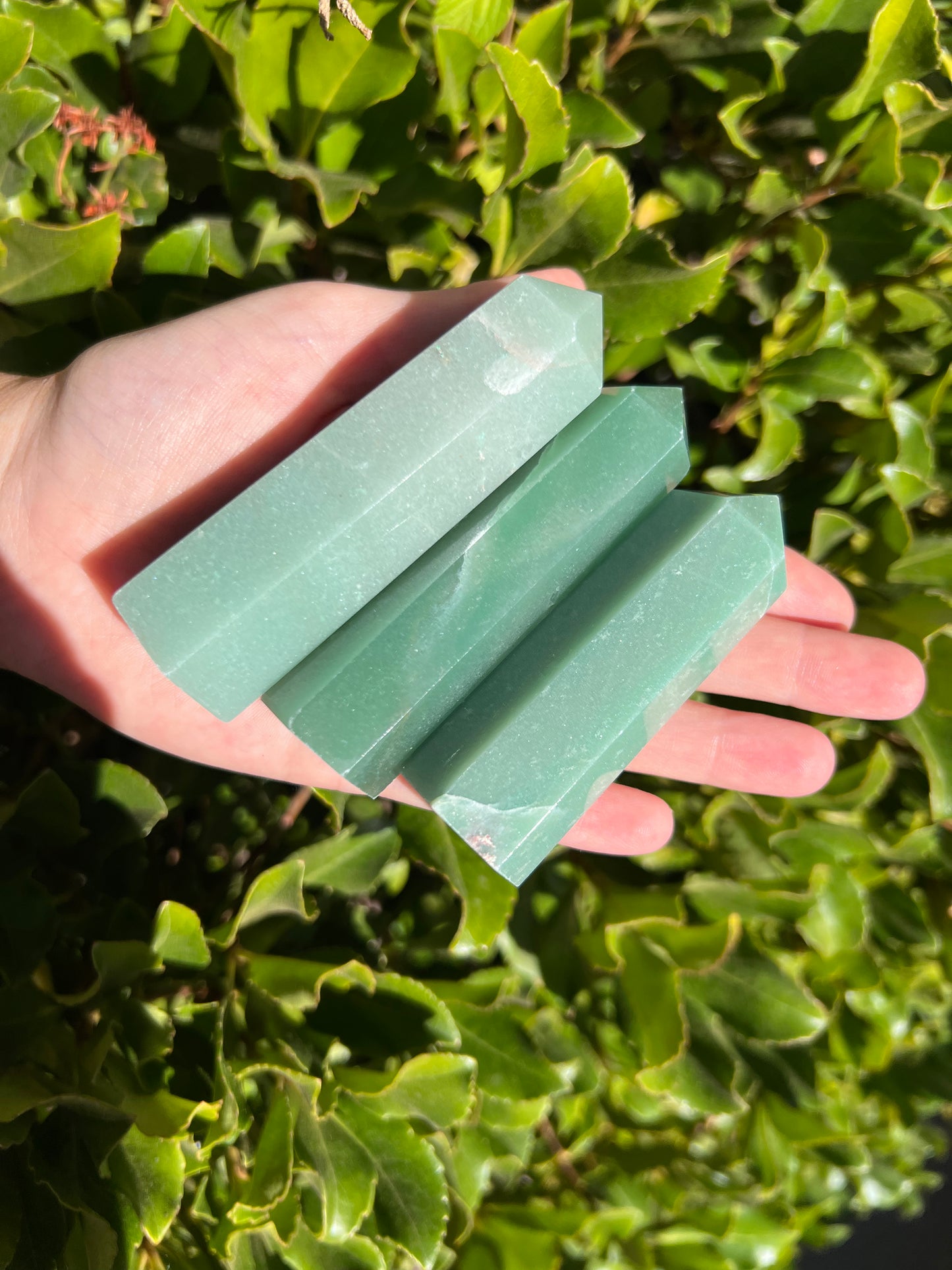 GREEN AVENTURINE POLISHED POINT