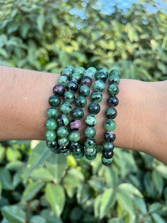 RUBY ZOISITE BRACELET