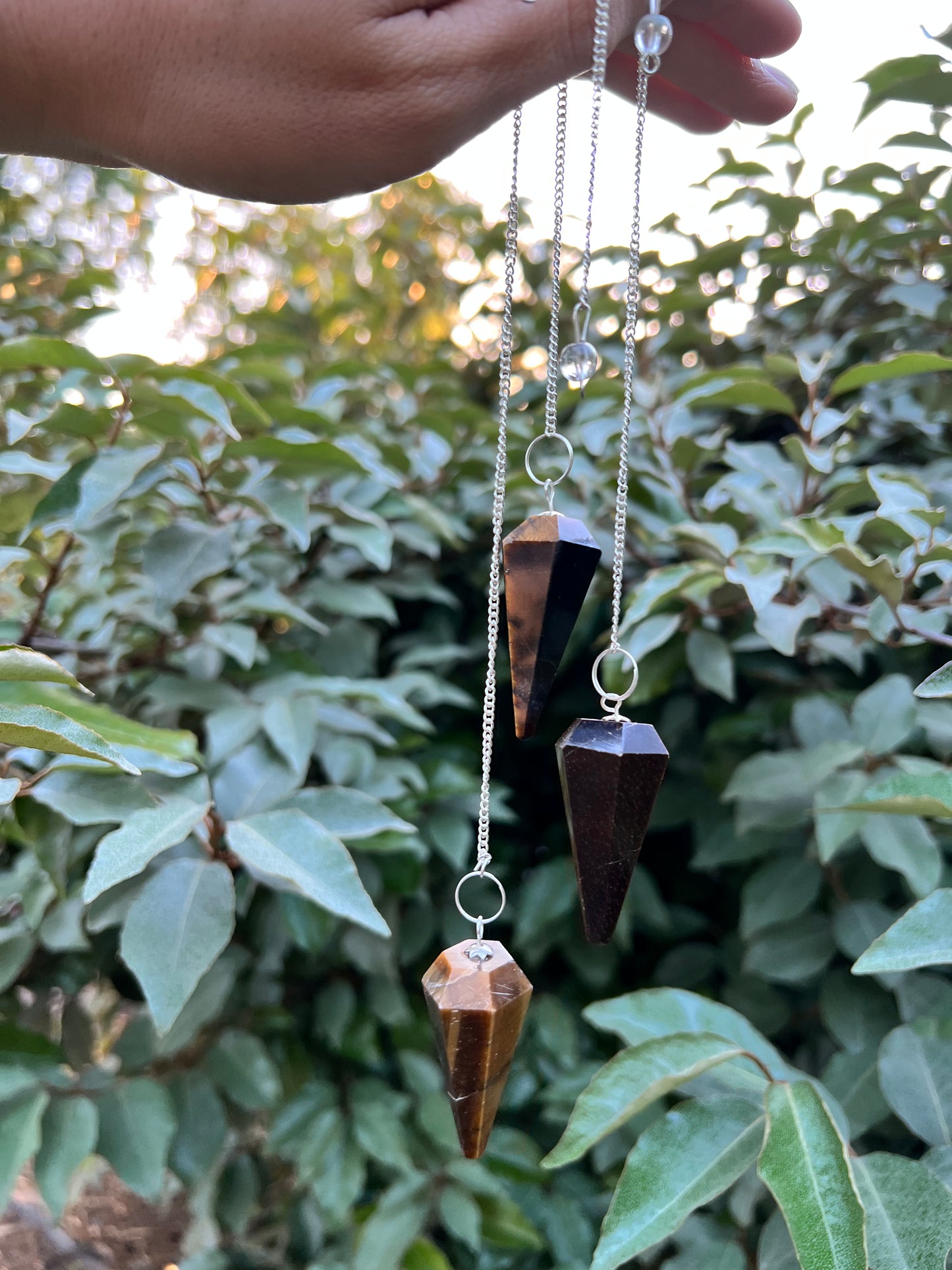 TIGER'S EYE PENDULUM