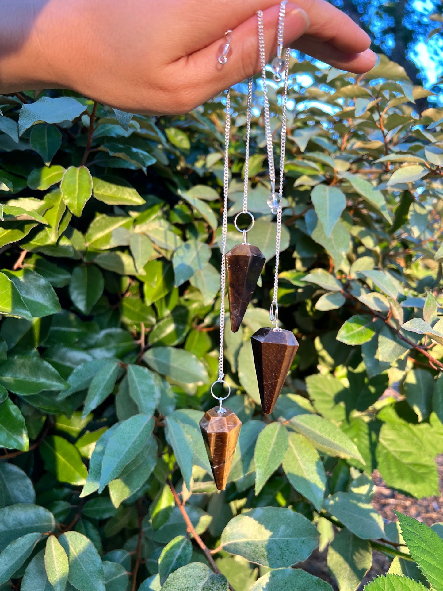 TIGER'S EYE PENDULUM