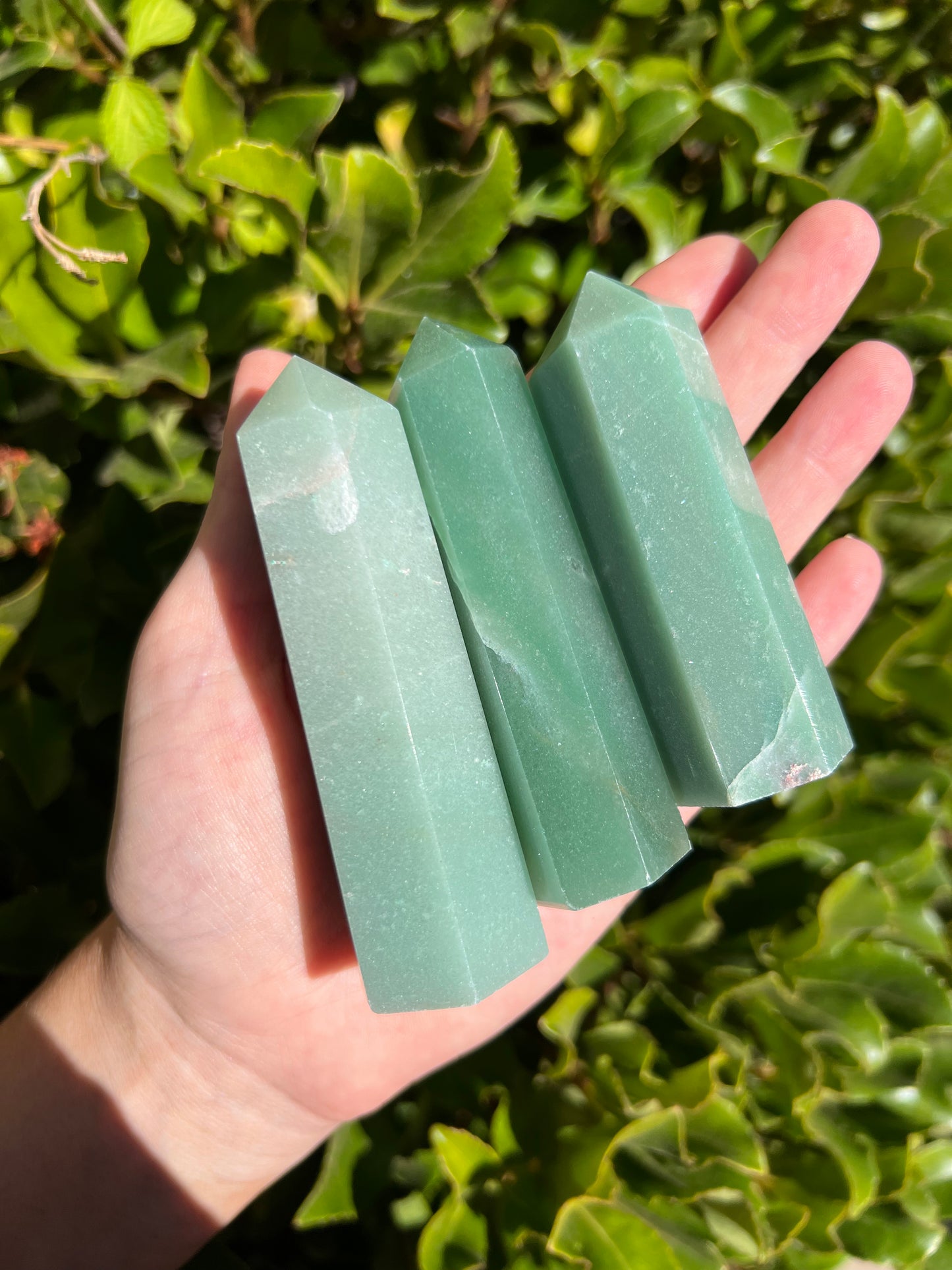 GREEN AVENTURINE POLISHED POINT