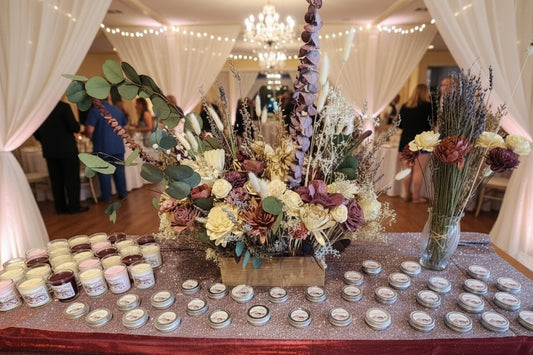 personalized wedding candles