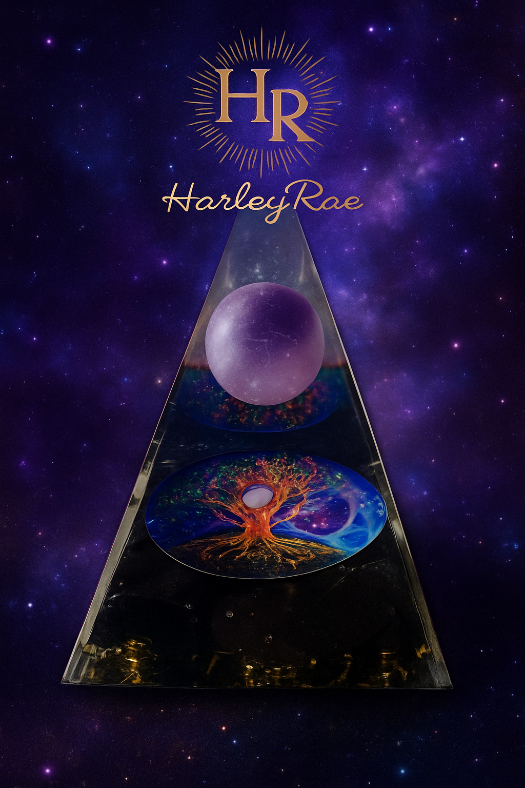 Celestial Forest Organite Pyramid