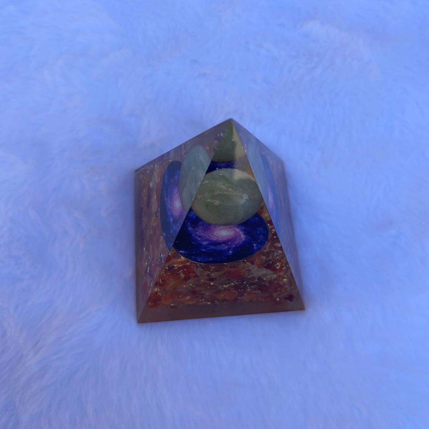 CARNELIAN AGATE ASTRONOMY ORGONITE