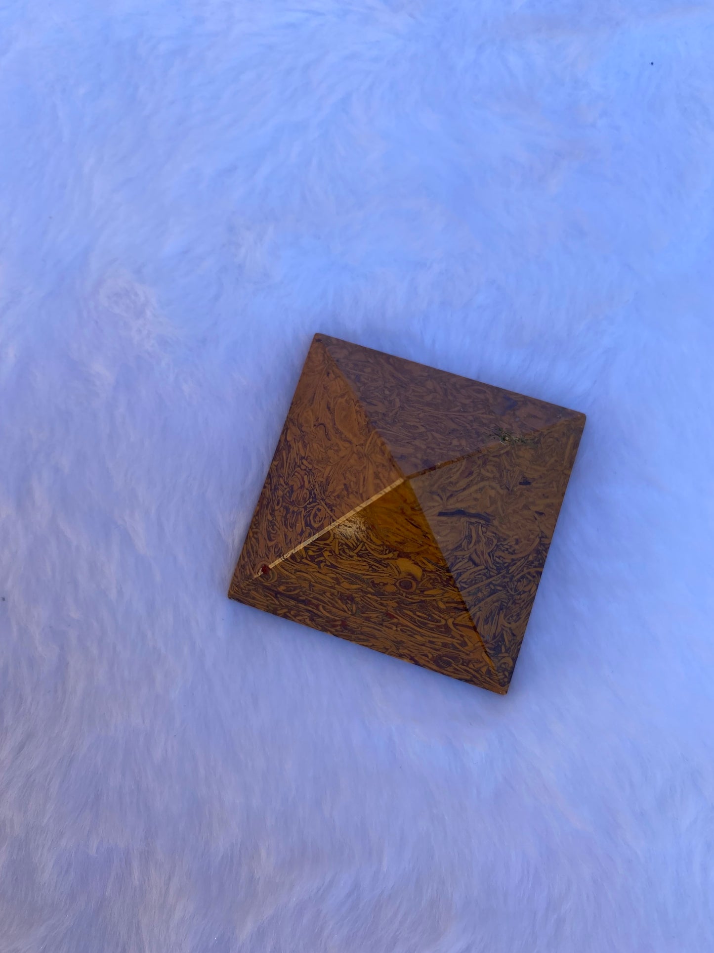 CALLIGRAPHY JASPER PYRAMID