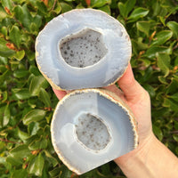 DRUZY AGATE GEODE