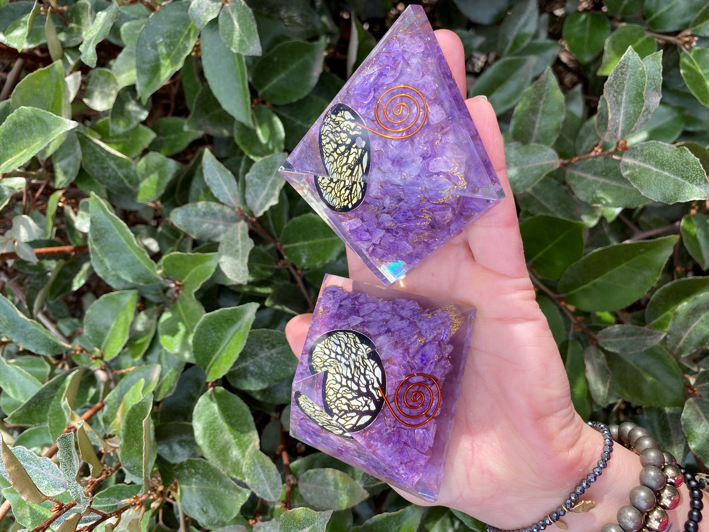 AMETHYST TREE OF LIFE ORGONITE