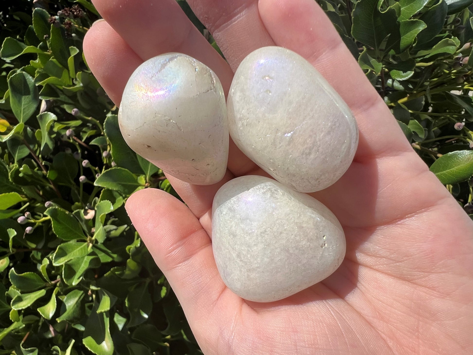 ANGEL AURA QUARTZ TUMBLED STONE