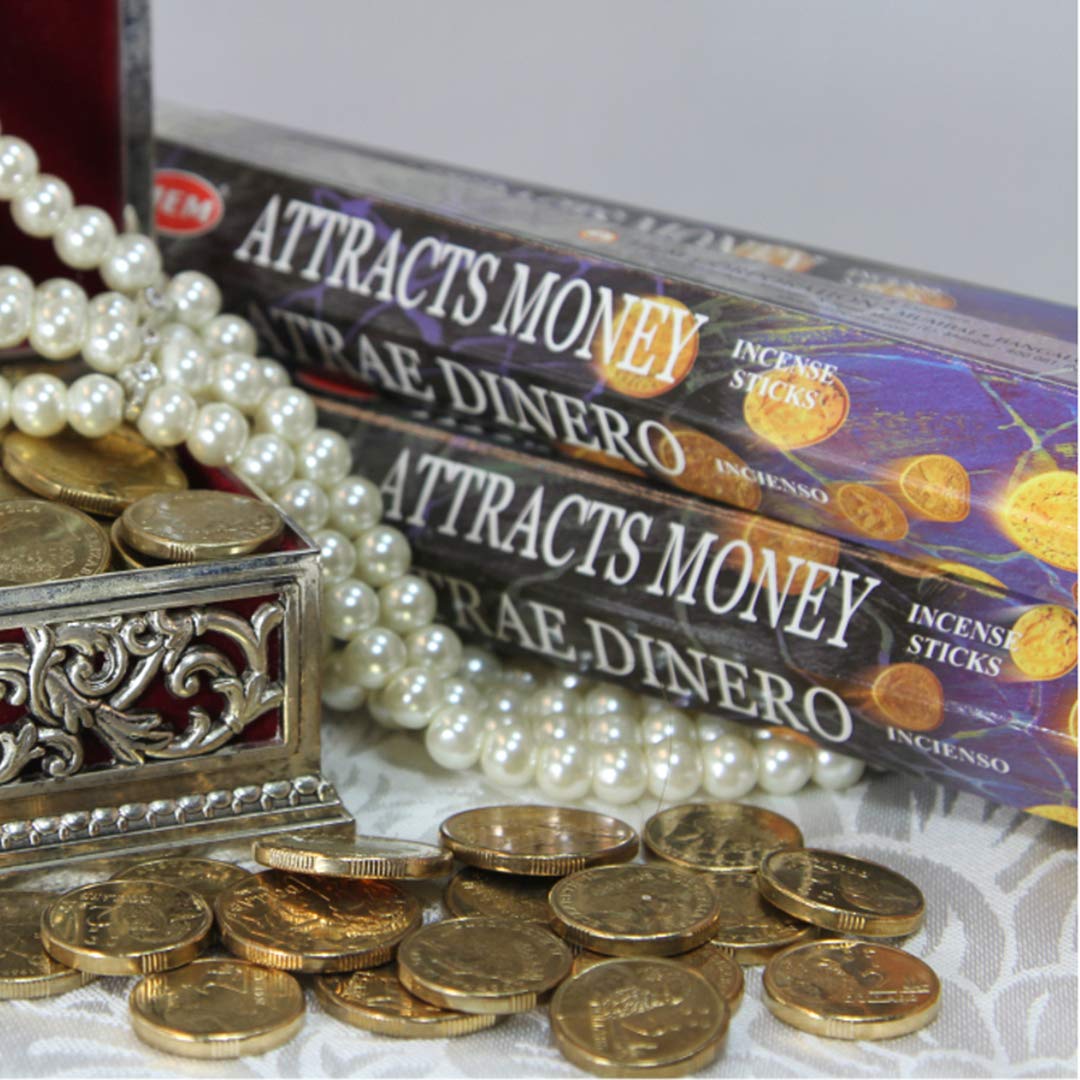 ATTRACTS MONEY INCENSE