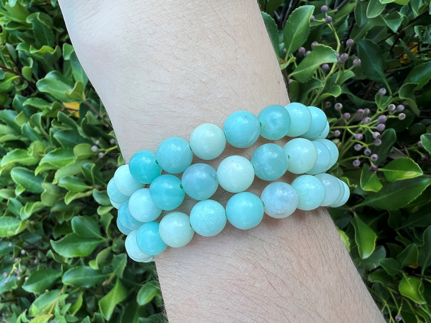 BLUE AMAZONITE BRACELET