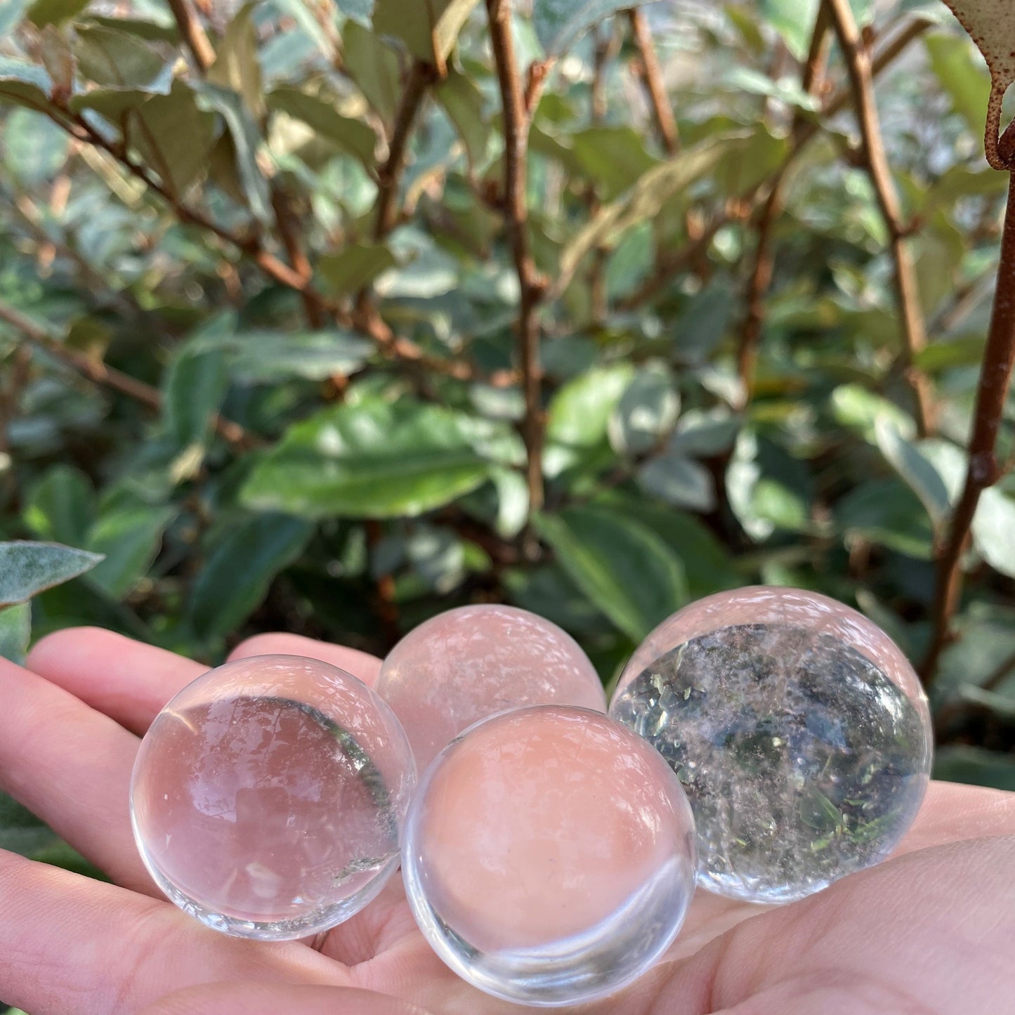 CLEAR QUARTZ SPHERE