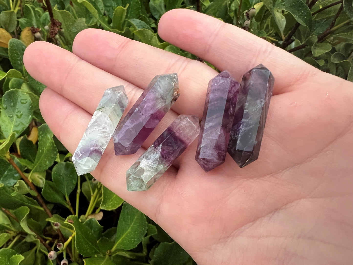 FLUORITE DOUBLE TERMINATED POINT