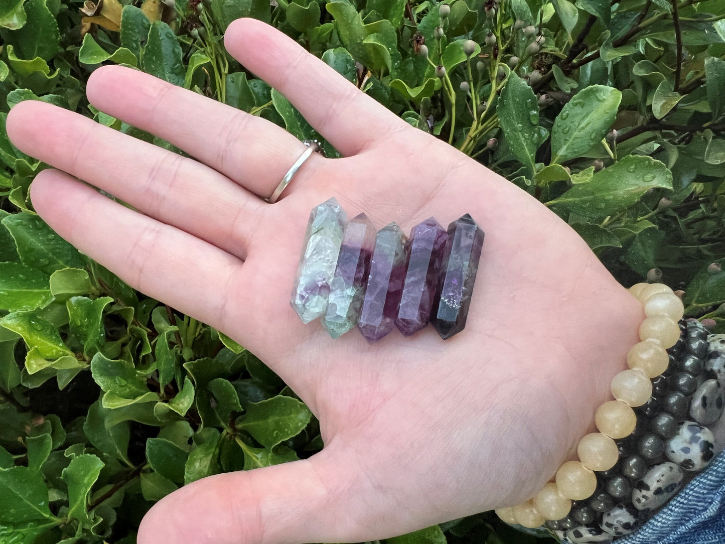 FLUORITE DOUBLE TERMINATED POINT