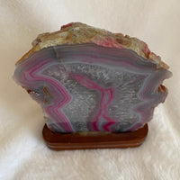 PINK AGATE WOODBASE