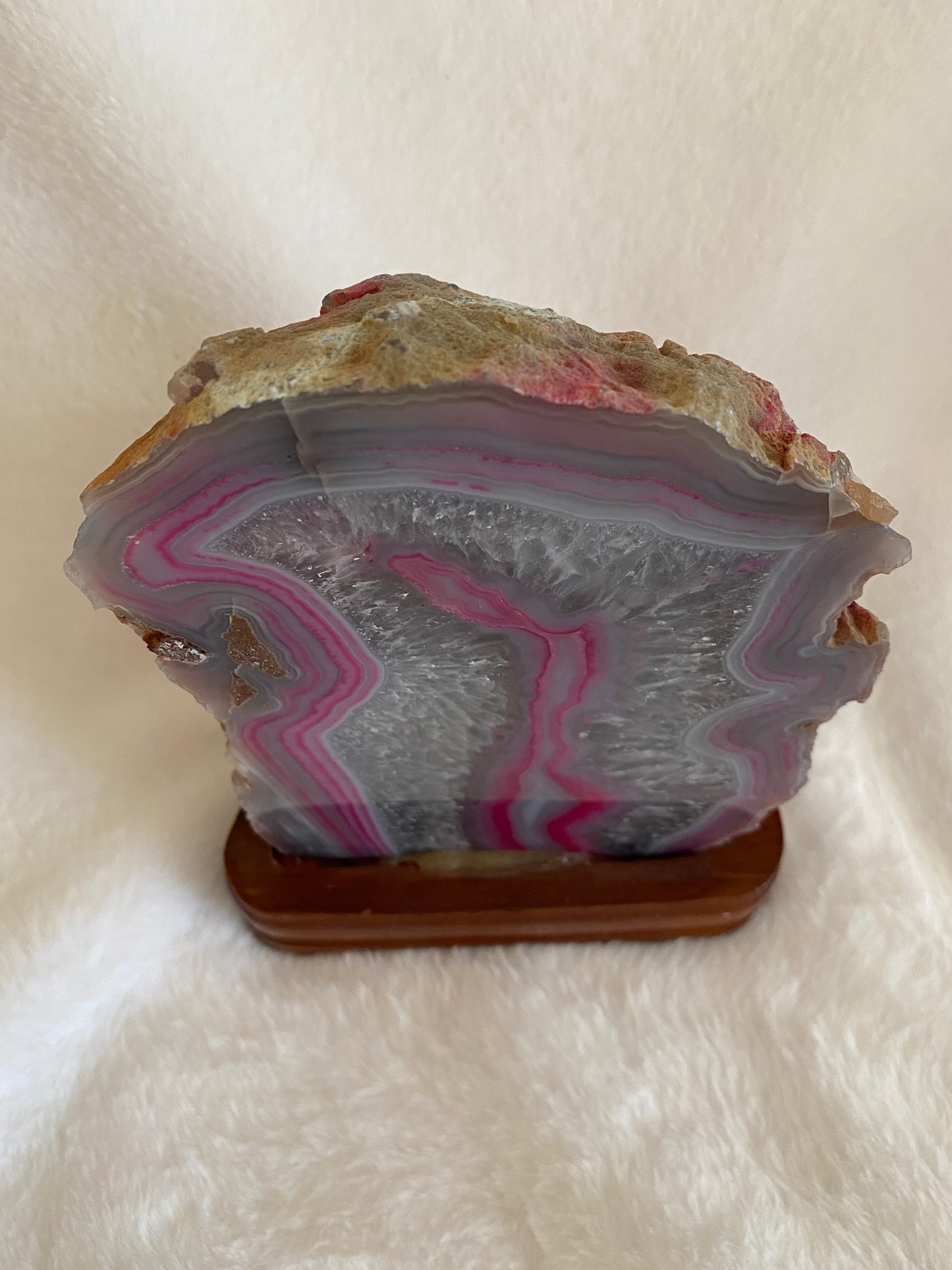 PINK AGATE WOODBASE