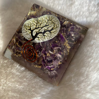 AMETHYST TREE OF LIFE ORGONITE