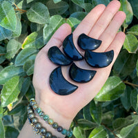 BLACK OBSIDIAN MOON