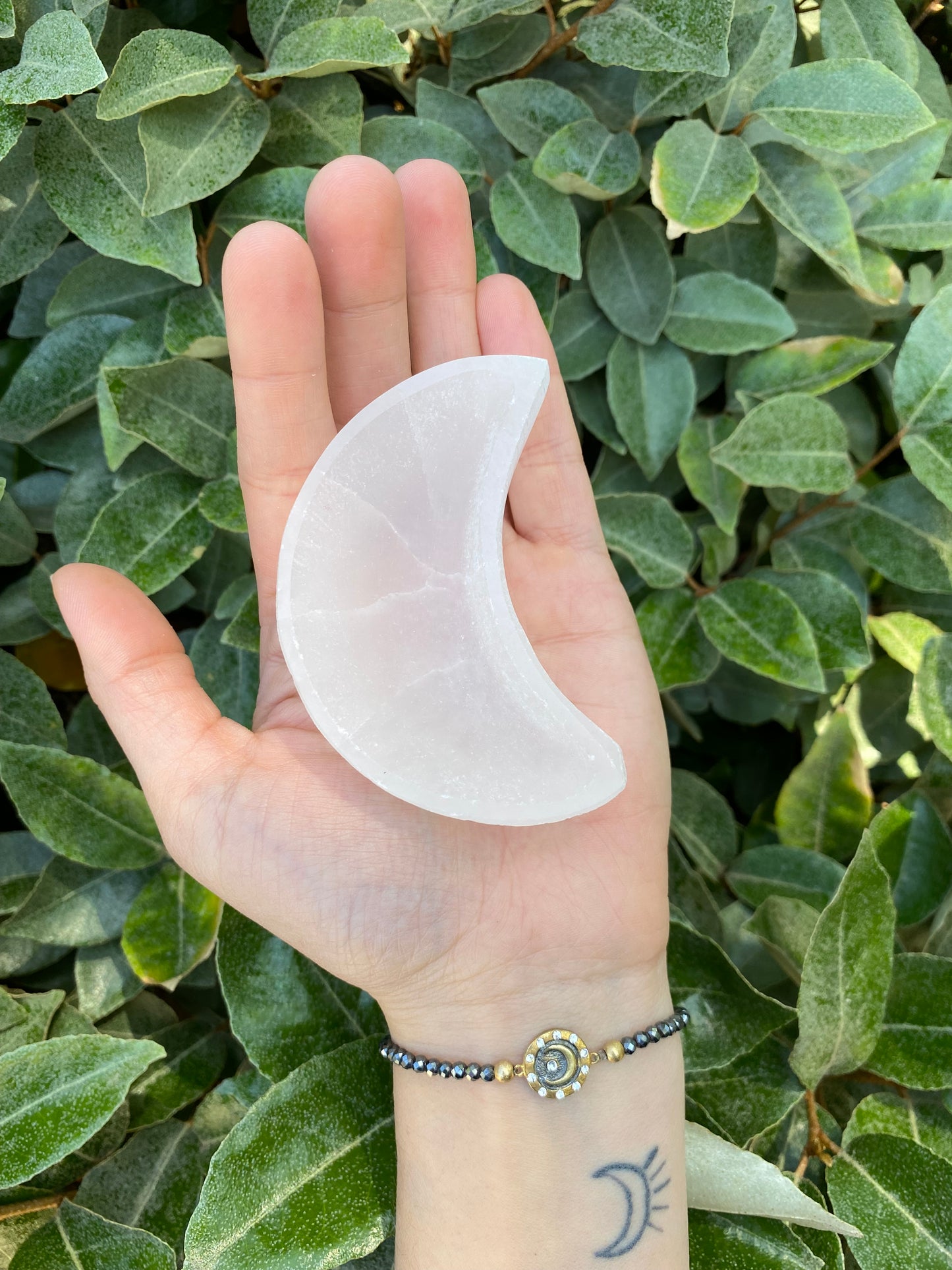 SELENITE MOON BOWL