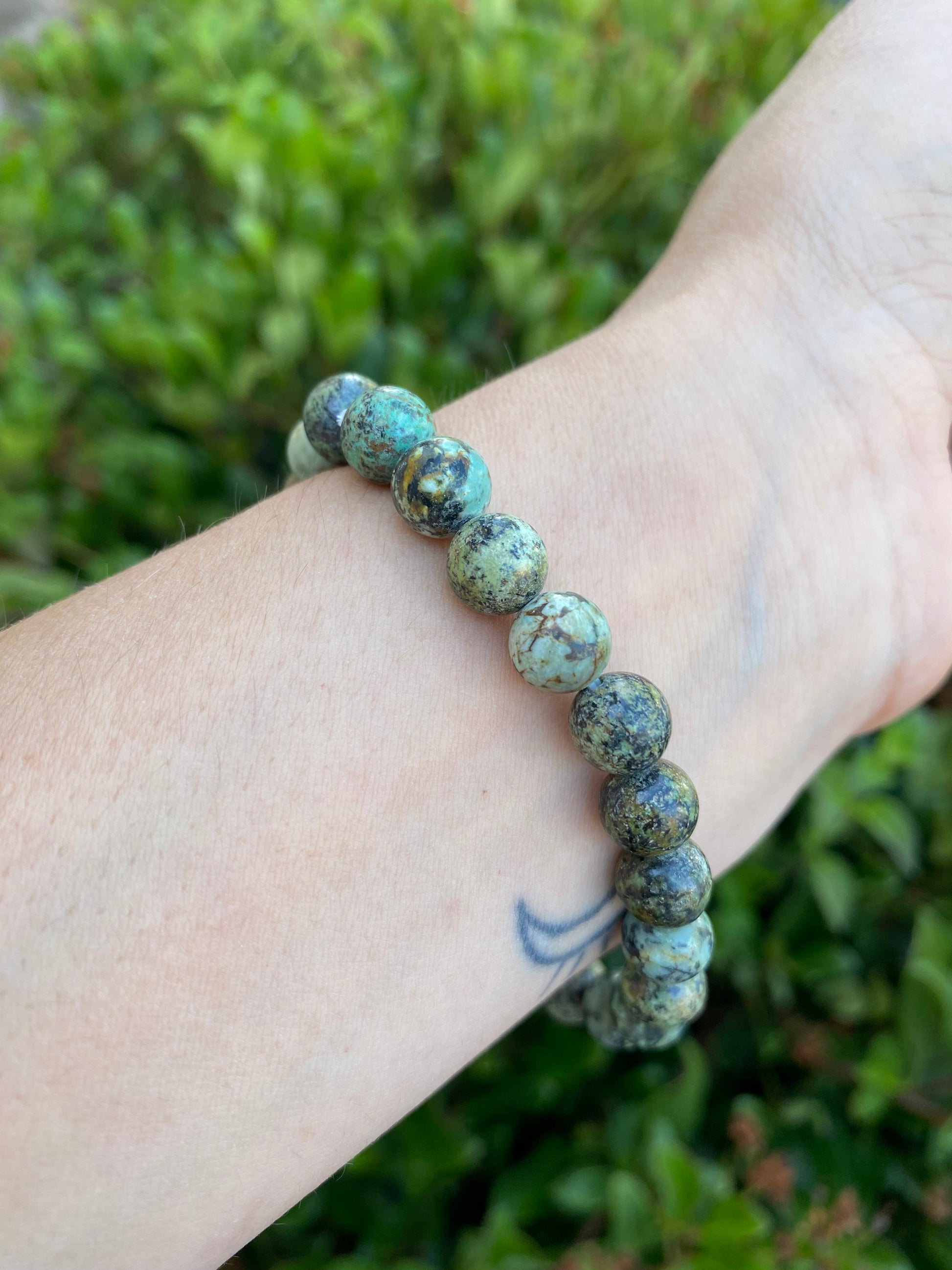 AFRICAN TURQUOISE BRACELET