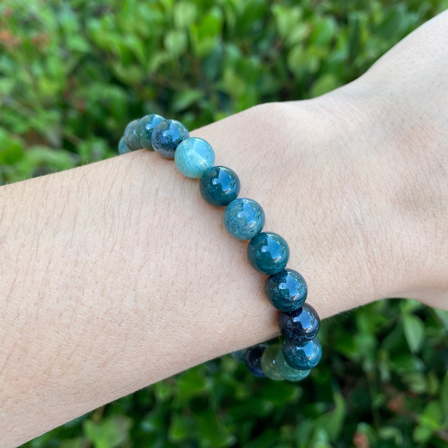 MOSS AGATE BRACELET