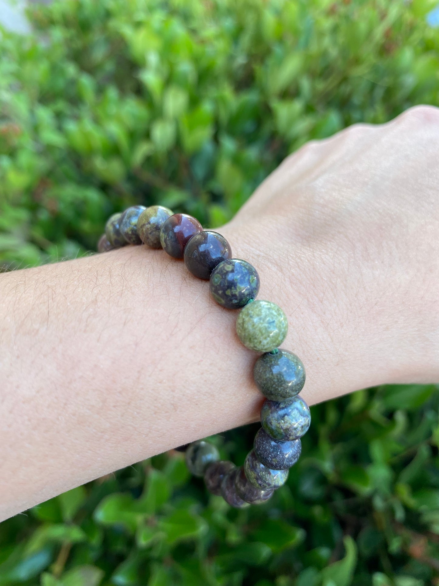 DRAGON BLOOD JASPER BRACELET