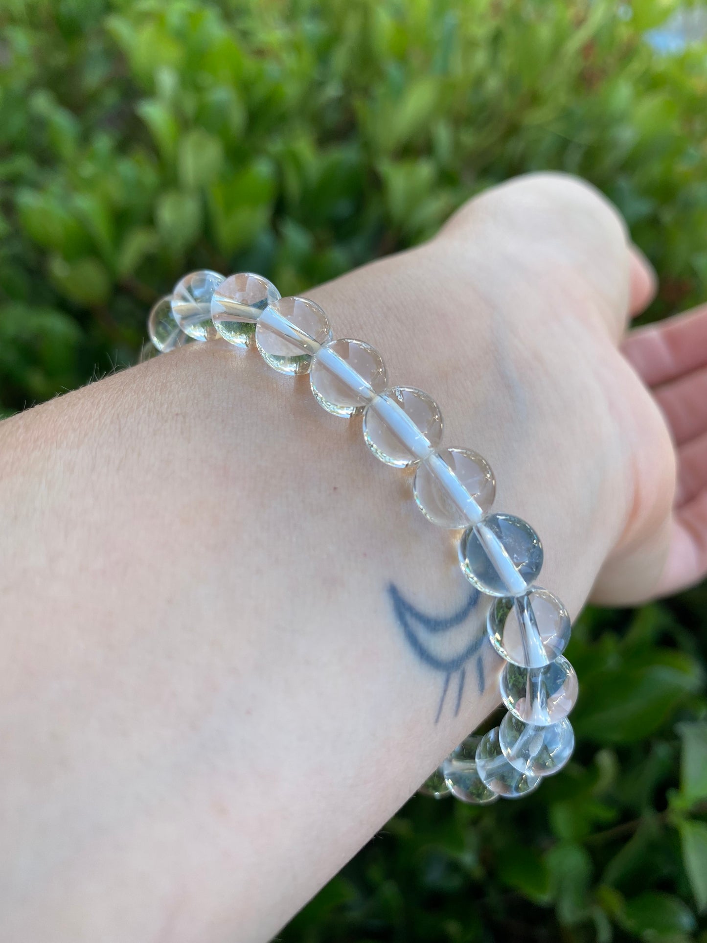 CLEAR QUARTZ BRACELET