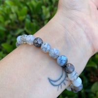 DRAGON VEIN AGATE BRACELET