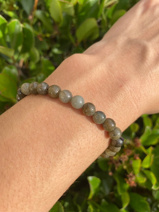 LABRADORITE CRYSTAL BRACELET