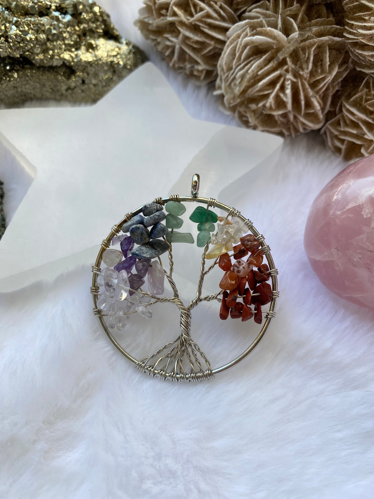 CHAKRA TREE OF LIFE PENDANT