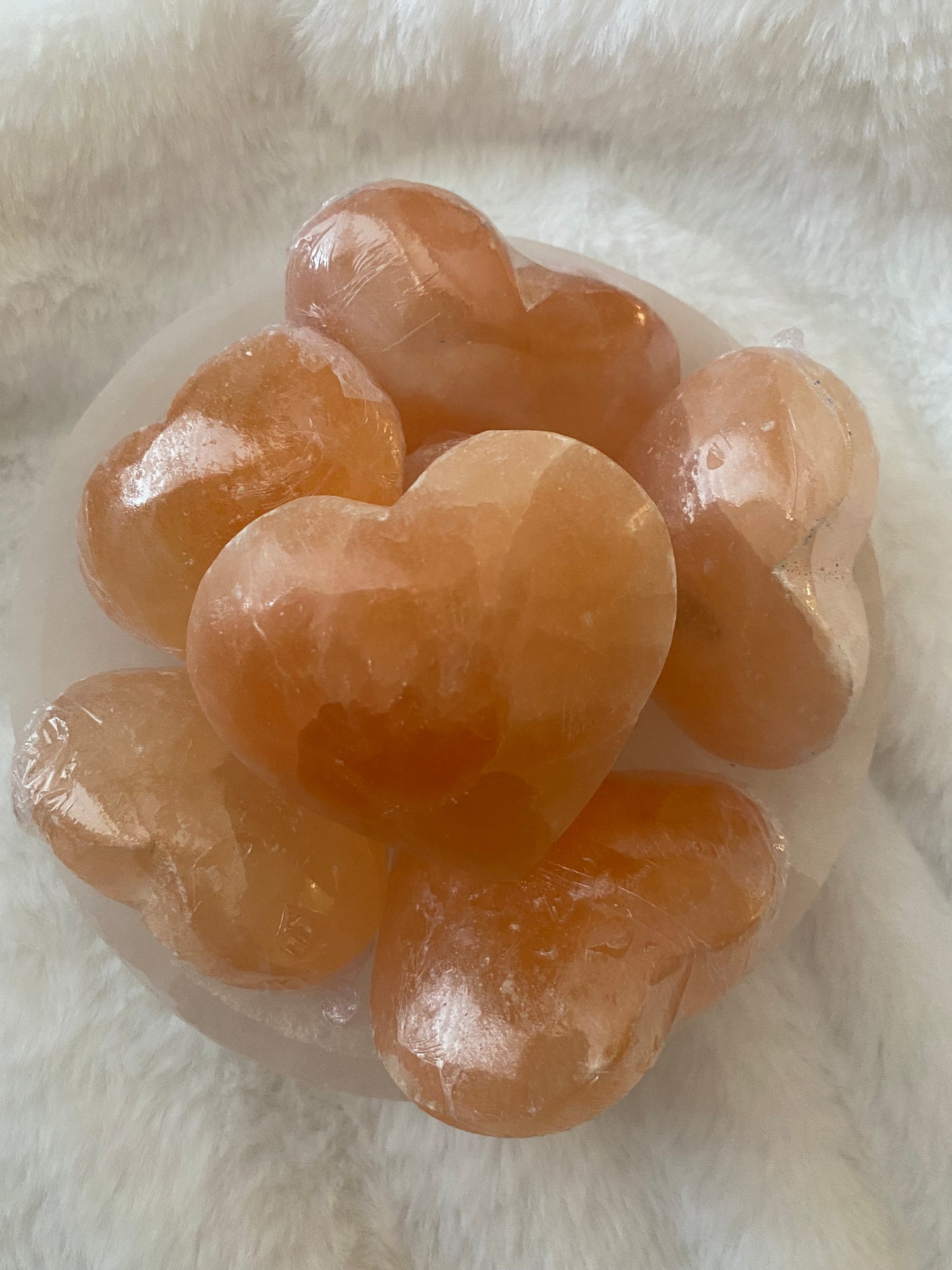 PINK HALITE HEART