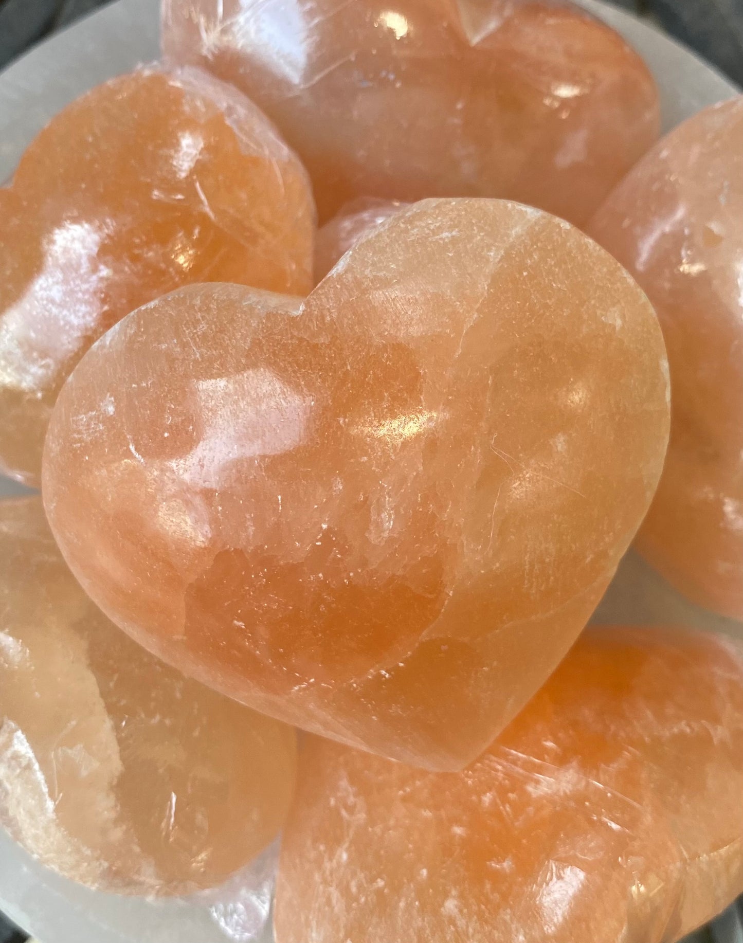 PINK HALITE HEART