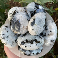 RAINBOW MOONSTONE PALM STONE (LARGE)